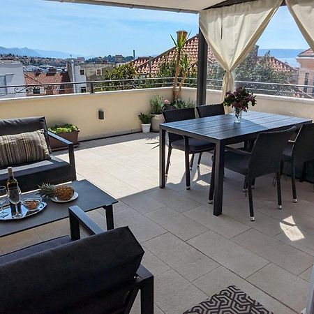 Prime Location Penthouse Apt With A Large Terrace Split Kültér fotó