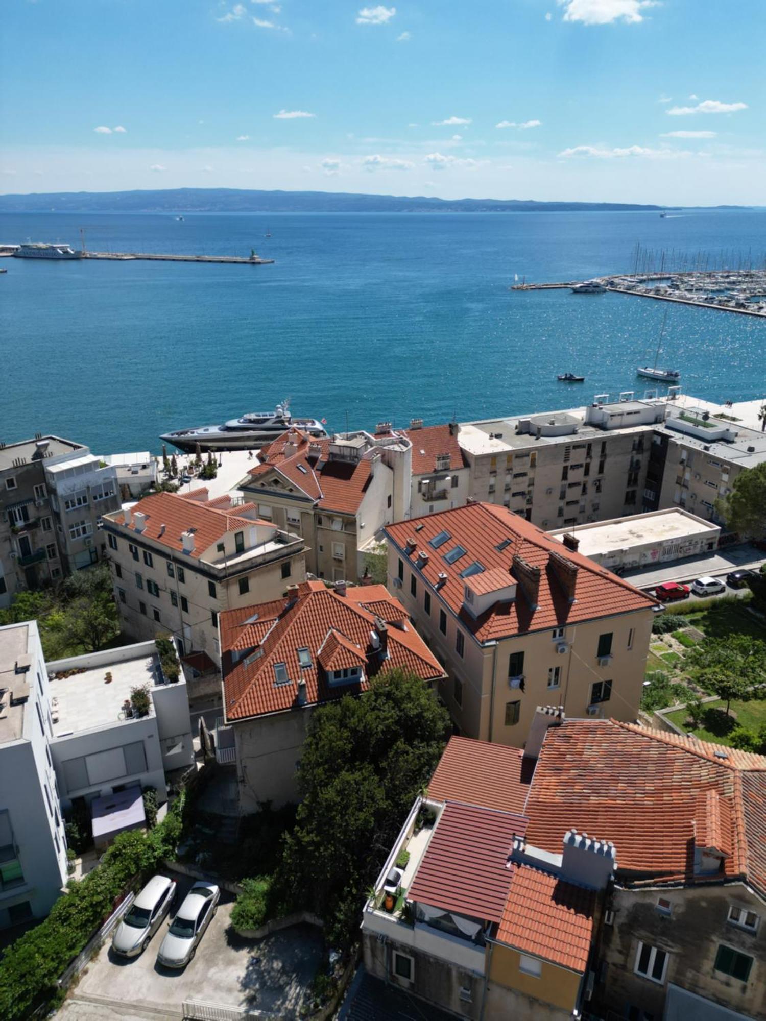 Prime Location Penthouse Apt With A Large Terrace Split Kültér fotó